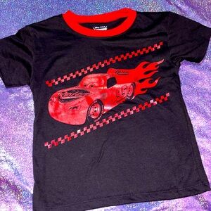 Boys Lightning McQueen shirt